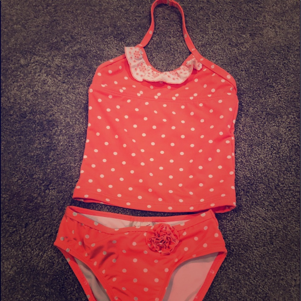 2T Toddler Tankini 🥰 Jantzen Polka Dot